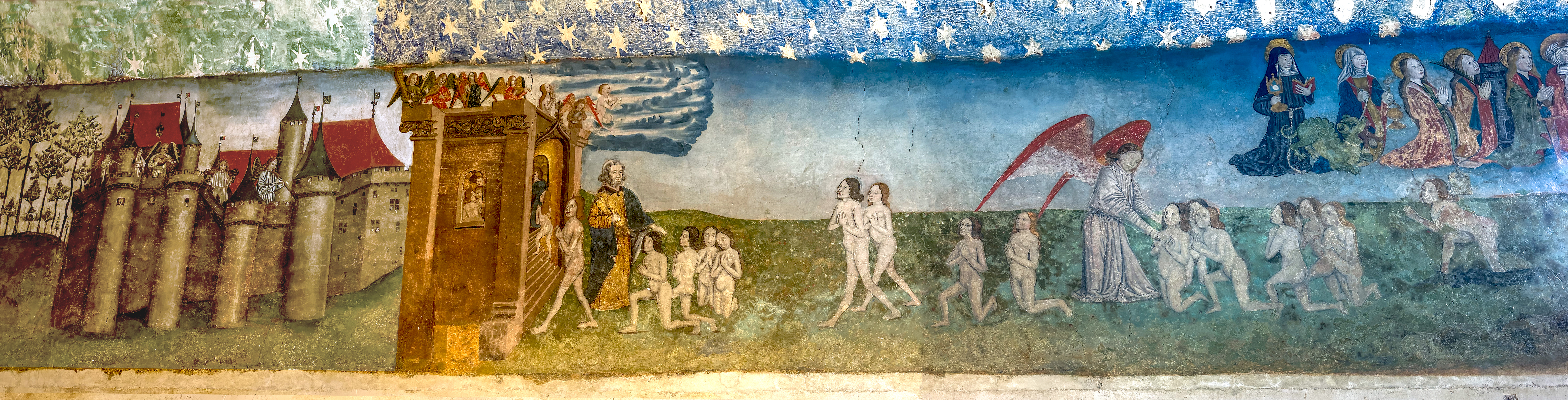 Fresque de la chapelle du chateau